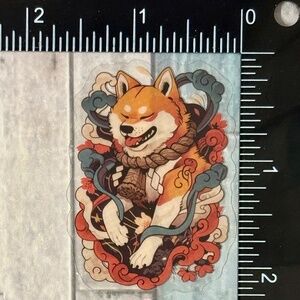 🌀10/$10🌀 Translucent Japanese Tattoo Art Reusable Waterproof Vinyl Sticker Dec